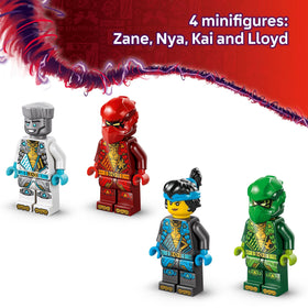 LEGO NINJAGO accessories set with teapot cookie trophy for detailed play