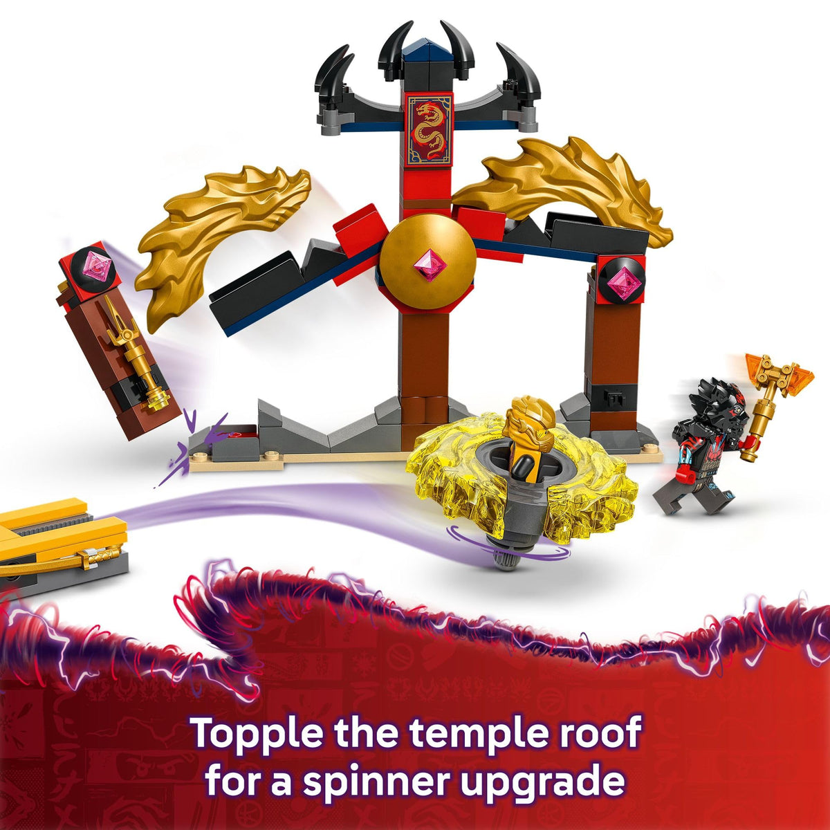 LEGO NINJAGO dragon Spinjitzu spinners ready for launch
