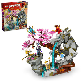 LEGO NINJAGO Dragon Stone Shrine exterior for dramatic display and imaginative play.