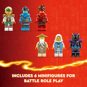 LEGO NINJAGO Dragon Stone Shrine secret room revealed by books.