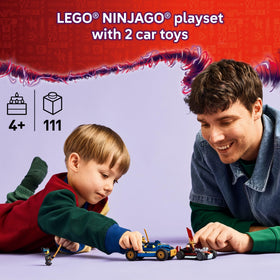 LEGO NINJAGO Drix pursuit vehicle for action-packed pretend chases.