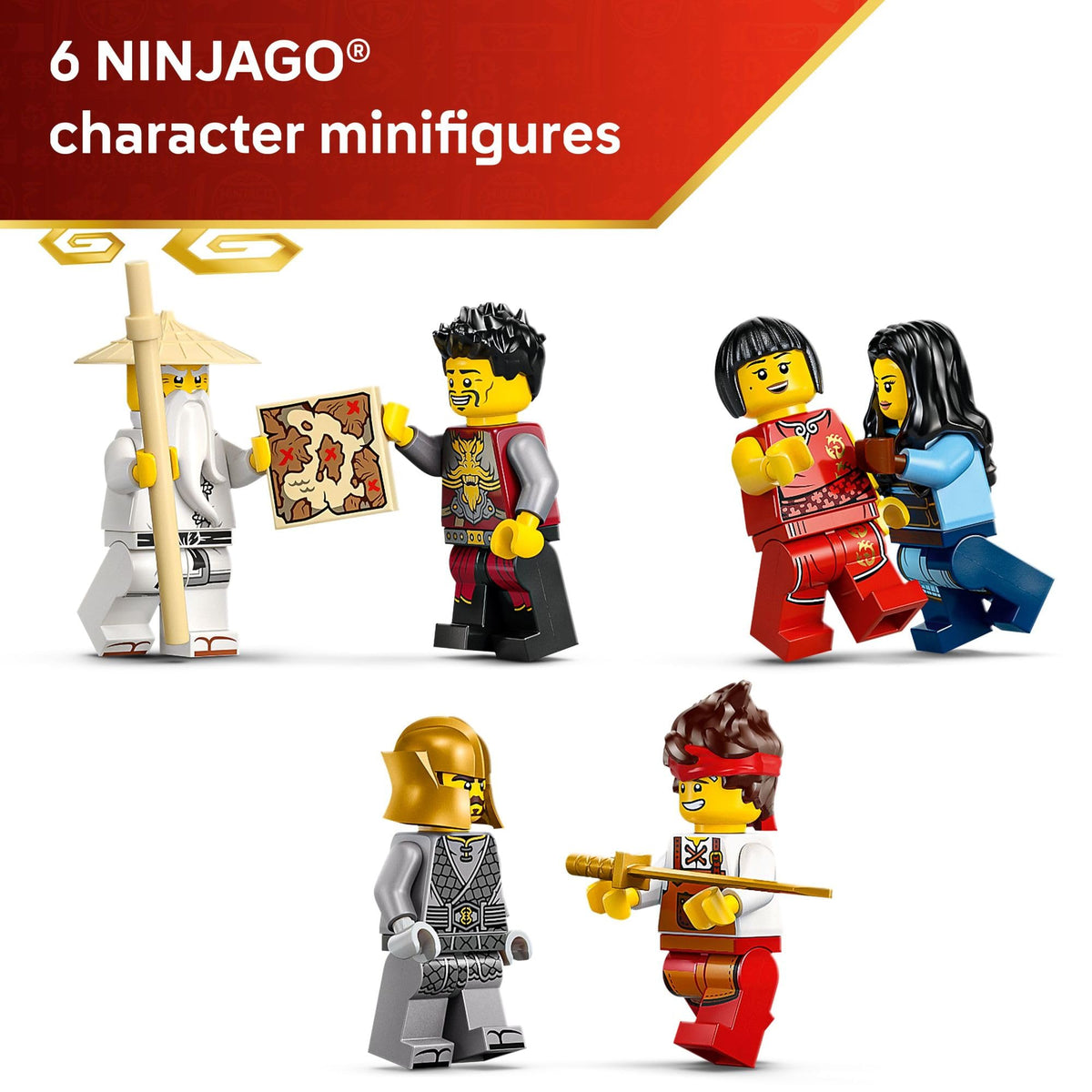 LEGO NINJAGO Kai and Wu join a rich blacksmith saga
