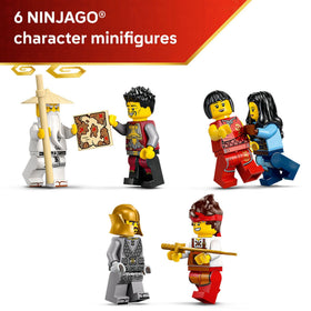 LEGO NINJAGO Kai and Wu join a rich blacksmith saga