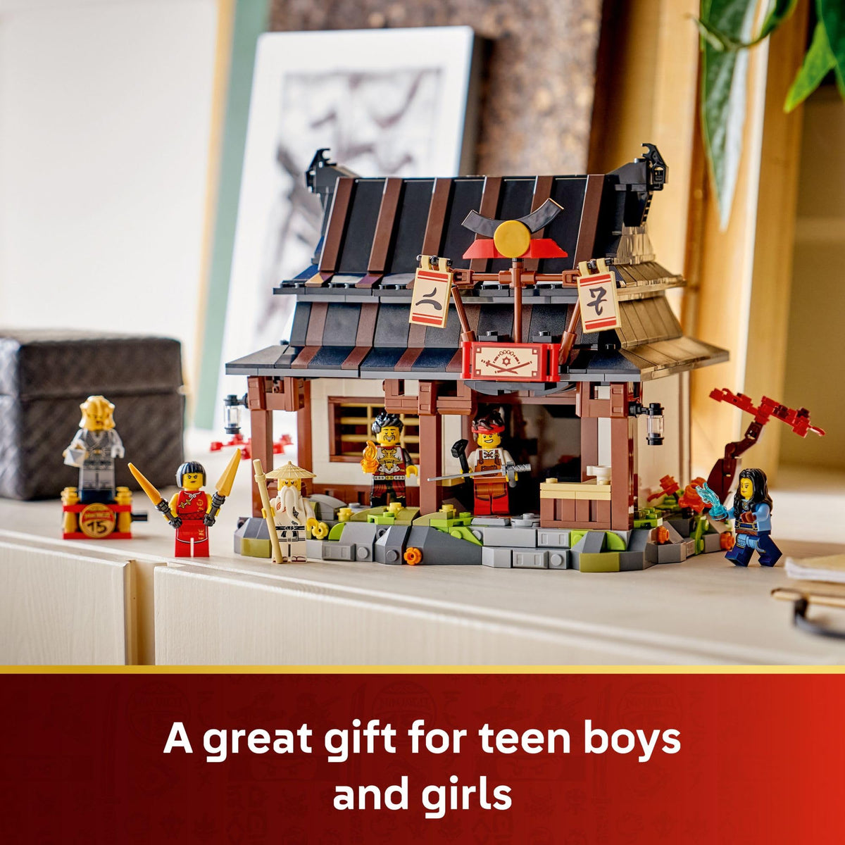 LEGO NINJAGO six minifigures enable dynamic ninja storytelling