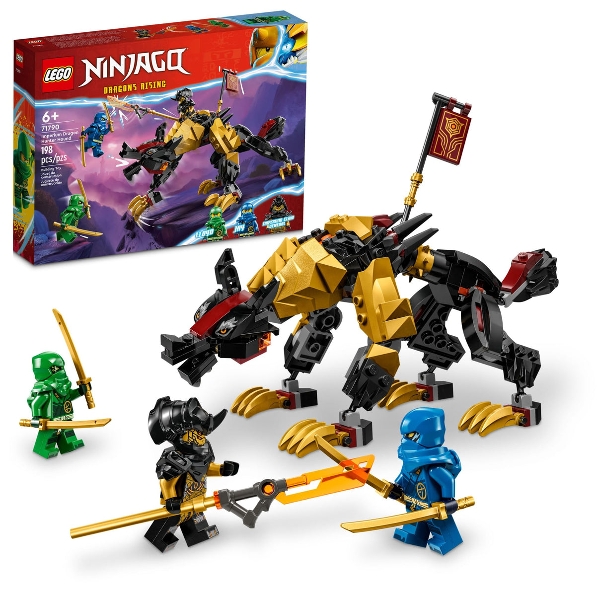 LEGO NINJAGO Imperium Dragon Hunter Hound 71790 — monster action, ideal for epic storytelling
