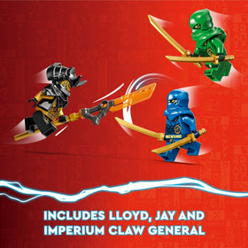 LEGO NINJAGO Imperium Dragon Hunter Hound 71790 — saddle mount for Imperium Claw General