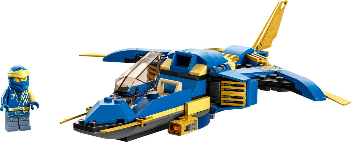 LEGO NINJAGO Jay's Lightning Jet EVO app guide supports 3D building and progress tracking