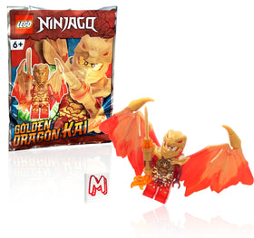LEGO NINJAGO Kai Minifigure loose parts ready to build.