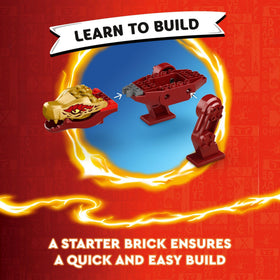 LEGO NINJAGO shooter vehicle fires arrows for pretend battles