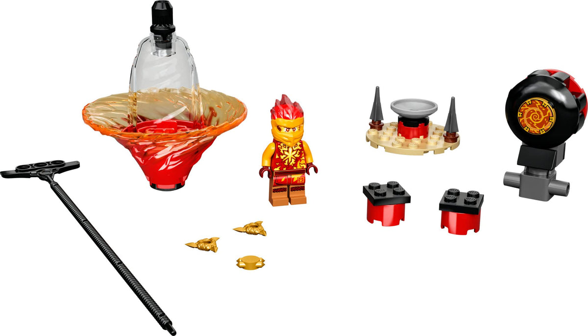 LEGO NINJAGO Kai spinning action with rip cord activation