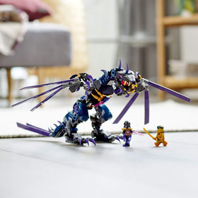 LEGO NINJAGO Legacy Overlord Dragon striking display-ready model