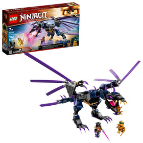 LEGO NINJAGO Legacy Overlord Dragon poseable head enables dynamic action-building play