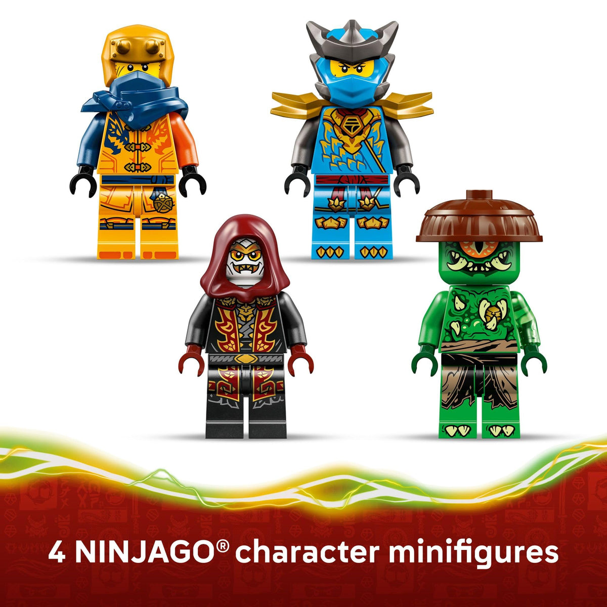 LEGO NINJAGO Loyalist minifigure enhances rival encounters.