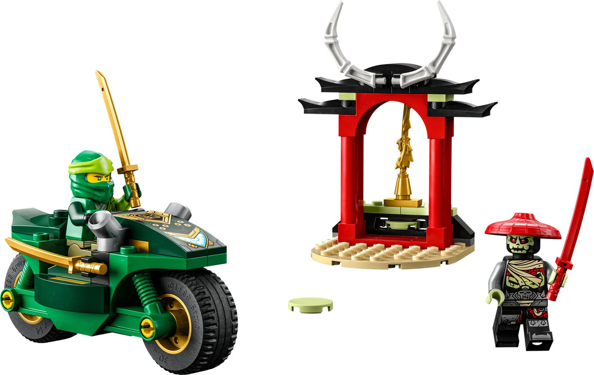 Disc shooter element enhances action-packed LEGO scenes