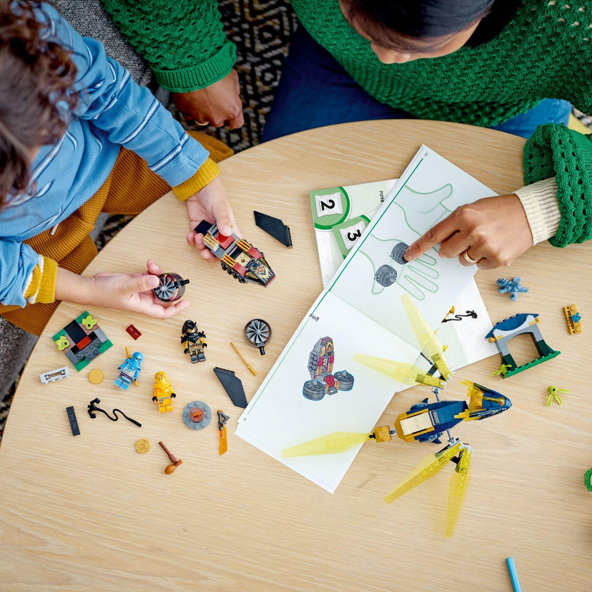 LEGO NINJAGO starter brick entry point makes building easier.