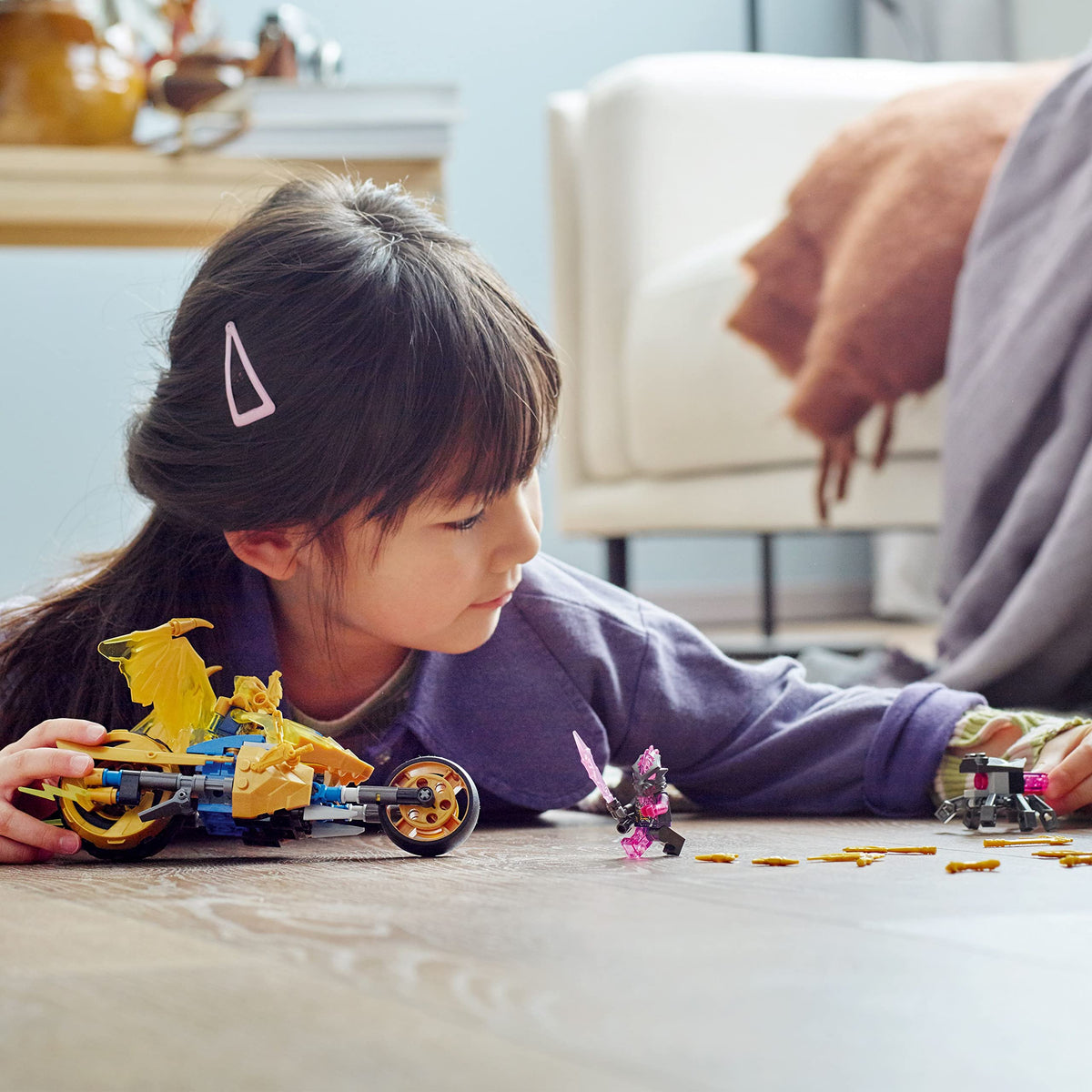LEGO NINJAGO Vengestone Warrior sword adds action-ready adversary
