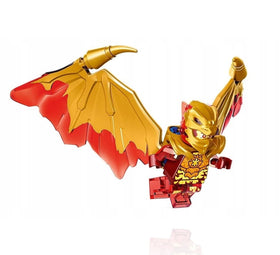 LEGO NINJAGO White Dragon companion for dynamic battles and storytelling.