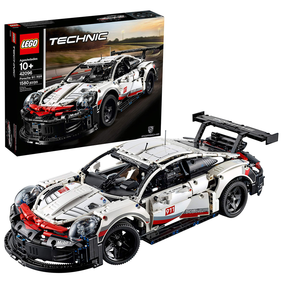 LEGO Porsche 911 RSR model highlights authentic aerodynamics for immersive display