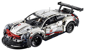 LEGO Porsche 911 RSR set reveals working differential and steering for realistic play