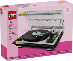 LEGO Retro Record Player assembled for creative play at home