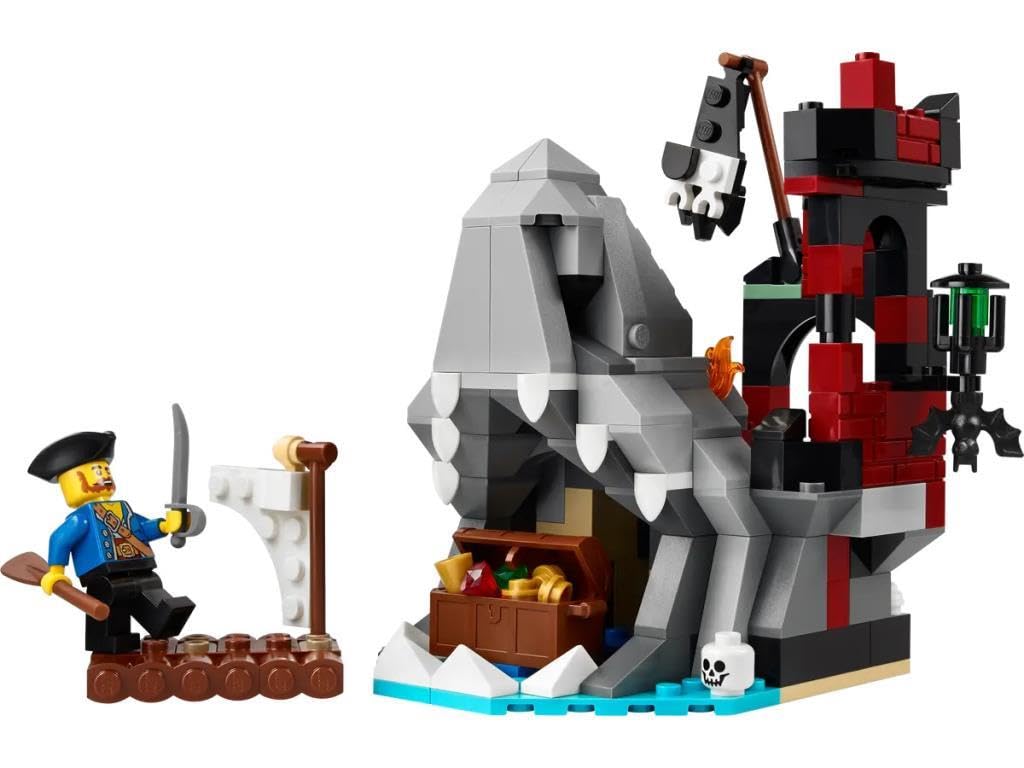 LEGO Scary Pirate Island castle ruin for storytelling displays.