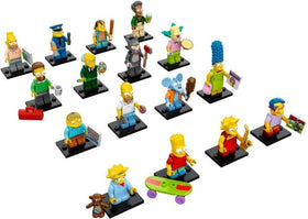 LEGO The Simpsons 71005 display plate shows the figure for easy display.