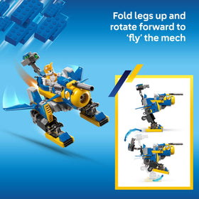 LEGO Sonic Cyclone vs Metal Sonic hidden Chaos Emerald feature revealed.