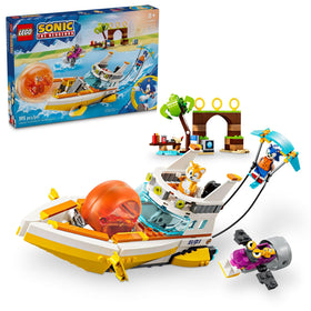 LEGO Sonic the Hedgehog Tails’ Adventure Boat front launcher for action-packed play