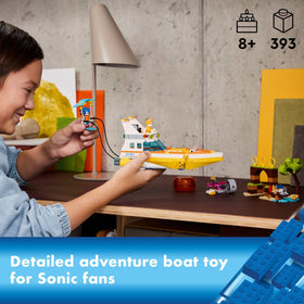 LEGO Sonic Tails boat karaoke-dance area to inspire party play