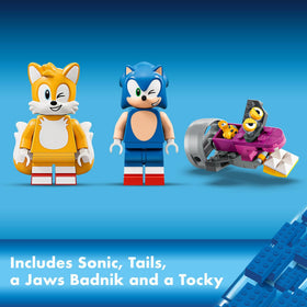 LEGO Builder app view of Sonic Tails set to visualize builds in 3D