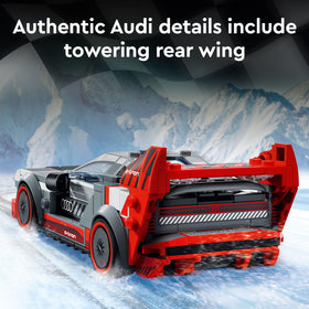 Minifigure behind the wheel adds storytelling and action-ready scenes.