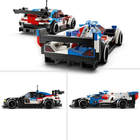 LEGO Speed Champions BMW M4 GT3 exhaust detail enhances realism during racer play