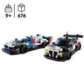 LEGO Speed Champions BMW M4 GT3 rear diffuser detail for realistic presentation