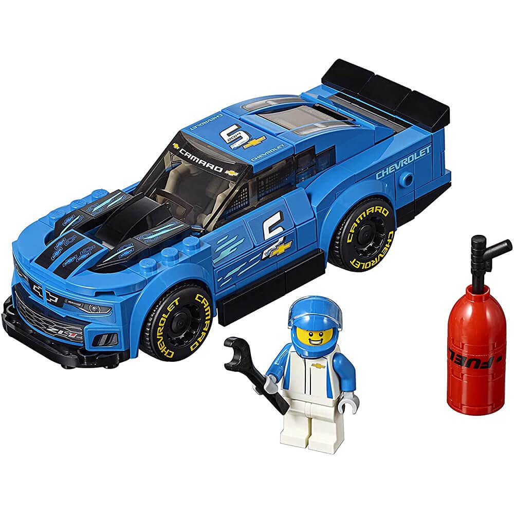 LEGO Speed Champions Camaro ZL1 race car 75891 ready for imaginative racing play
