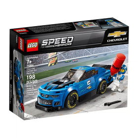 LEGO Speed Champions Camaro ZL1 removable windshield for easy cockpit access