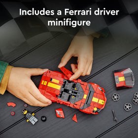 LEGO Speed Champions Ferrari 812 Competizione assembled model ready to display