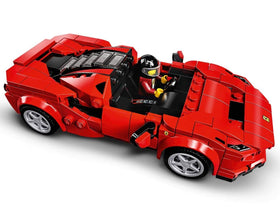 LEGO Speed Champions Ferrari F8 Tributo display-ready model brightens shelves with color and scale