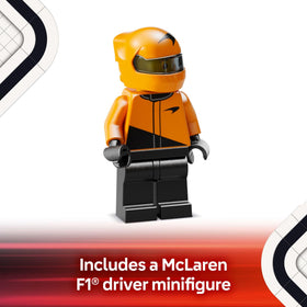 LEGO Speed Champions McLaren MCL38 halo bar detail enhances authentic look