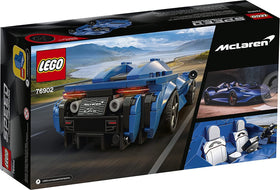 LEGO Speed Champions McLaren Elva 76902 minifigure for racing stories.