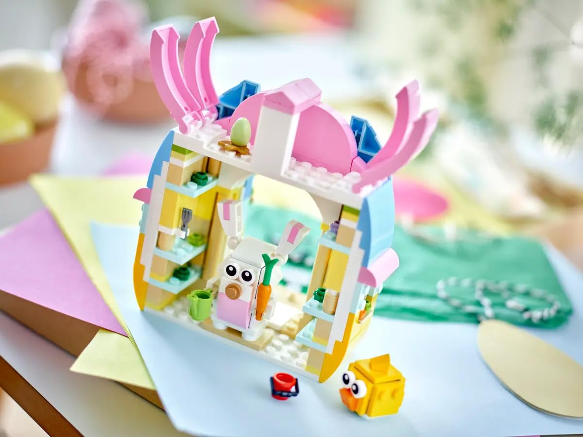 LEGO Spring Garden House Easter egg hidden adds a playful surprise.