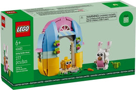LEGO Spring Garden House bunny figure enhances storytelling during outdoor adventures.