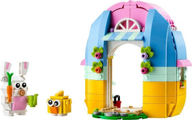 LEGO Spring Garden House chick figure supports gentle play and early-builder confidence.