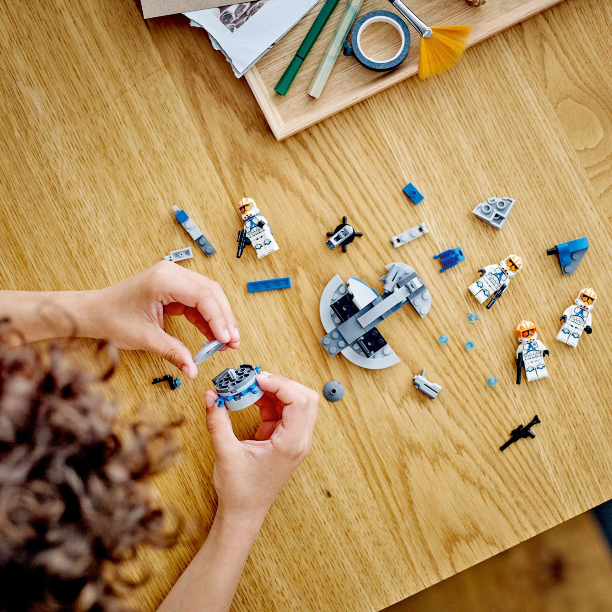 LEGO Star Wars 332nd clone trooper figures enable action-packed storytelling