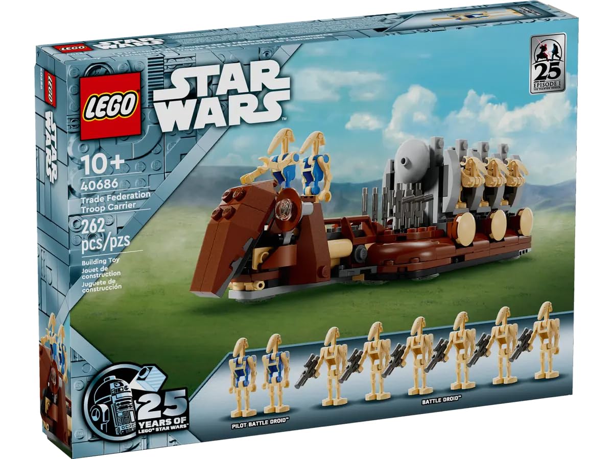 LEGO Star Wars 40686 droid army assembled for imaginative play