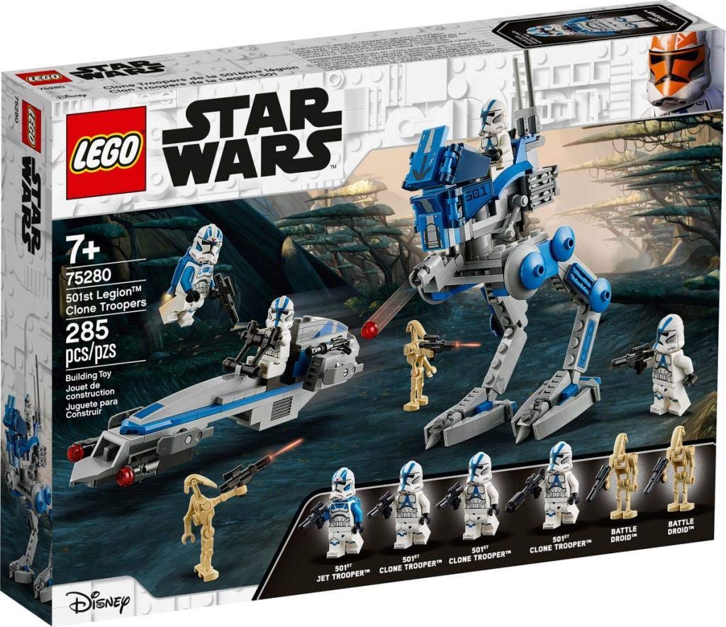 LEGO Star Wars 75280 BARC Speeder for fast-paced battles