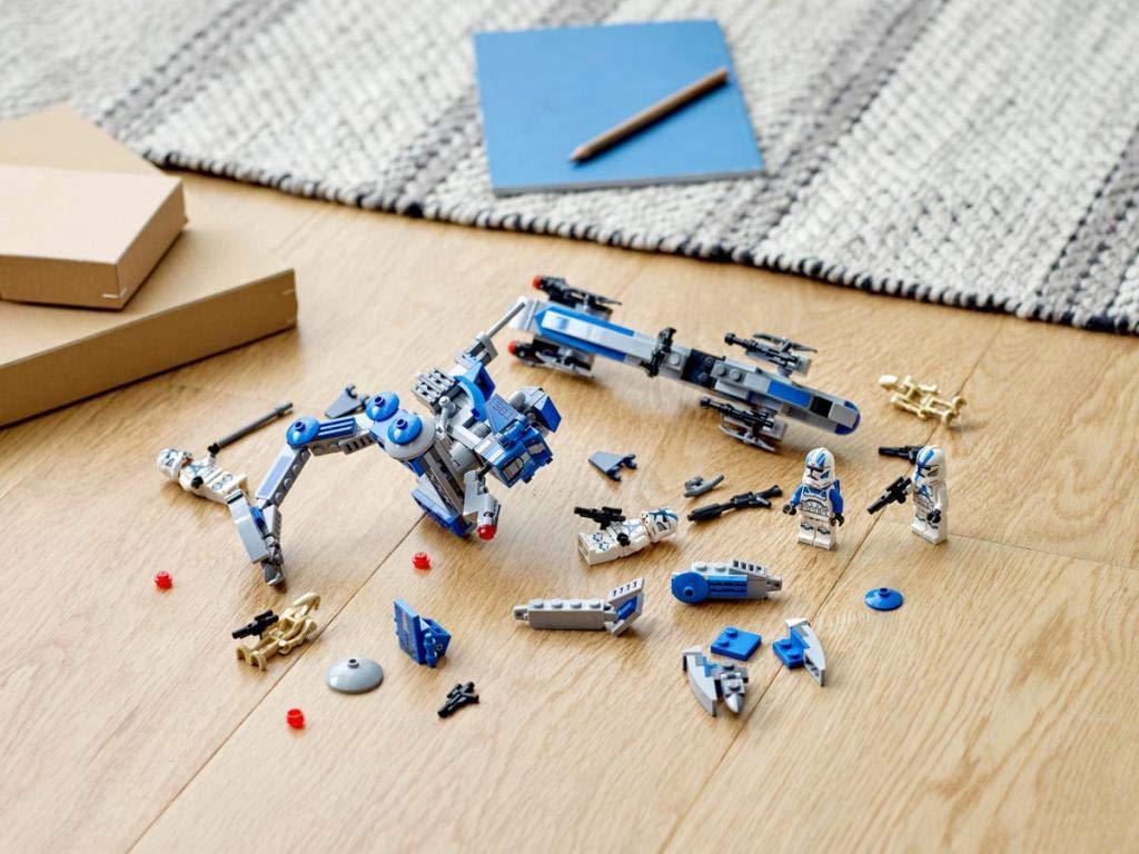LEGO Star Wars 75280 Jet Pack detail for dynamic poses