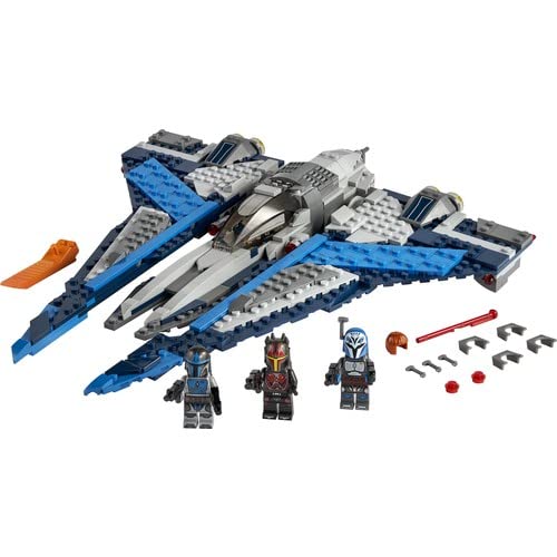 LEGO Star Wars 75316 Mandalorian Starfighter retractable landing gear supports stable landings