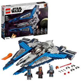 LEGO Star Wars 75316 Mandalorian Starfighter wings fold for dramatic action play