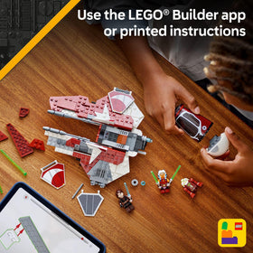 LEGO Star Wars Ahsoka’s Jedi Interceptor build experience with 290 pieces