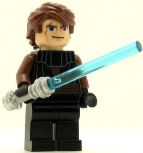 LEGO Star Wars Anakin Skywalker minifig from Clone Wars, ready for display and imaginative play.